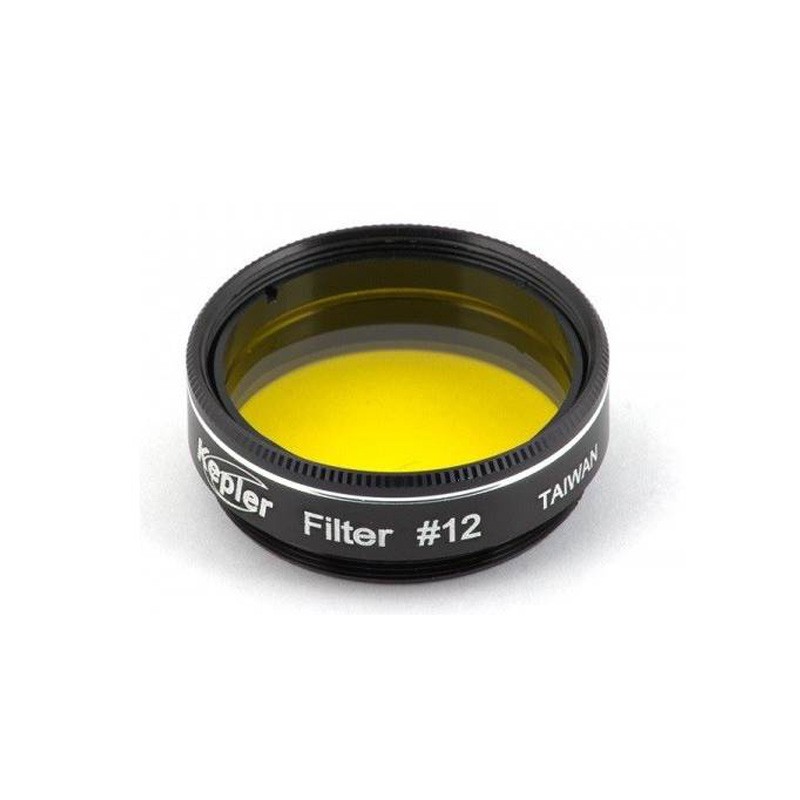 Filtre  n° 12 jaune Kepler (31,75mm)