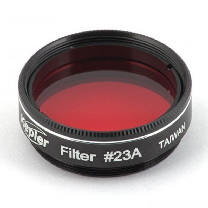 Filtre n° 23A rouge léger Kepler (31,75mm)